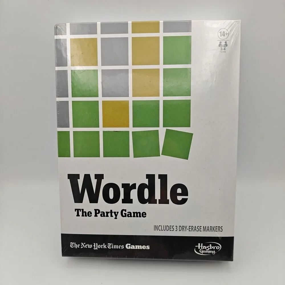 Wordle The Party Game, Board Game New York Times by Hasbro, Brand New SEALED